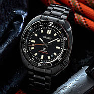 Чоловічий годинник Seiko Prospex 1970 Diver’s Modern Re-interpretation The Black Series Limited Edition SLA061J1, фото 5