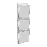 Кишеня буклетниця EKOSTAR А4 3 ярусна 214х626, фото 2