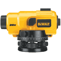 DeWalt DW096PK Оптический нивелир, Увеличение-26-кратное