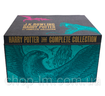 Harry Potter: The Complete Collection Box Set (Adult Edition) / Набір книг Гаррі Поттера, фото 3