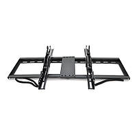 Кронштейн для TV MERLION ML-BR4565A, SPCC, 32"-40"-65", до 45 кг, VESA 600х400 mm, кут нахилу ±15°, 65 mm до