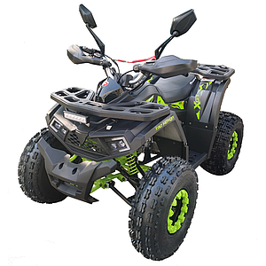 Квадроцикл дитячий FORTE SHARK 125 Чорно-зелений