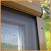 Сітка віконна проти комарів 1.2 х 30 м FiberGlass (сіра)