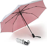 Большой дорожный зонт автоматический, Ветрозащитный солнцезащитный зонт