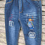 Джинси "Рюкзак" для хлопчика на резинці, фото 2