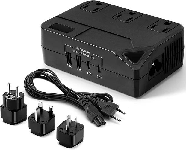 Купить Преобразователь с 220 В на 110 В Понижающий трансформатор ...