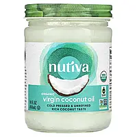 Nutiva органическое кокосовое масло первого отжима 414 мл