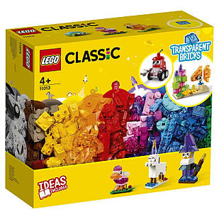 Конструктор LEGO Classic Прозорі кубики 11013 ЛЕГО