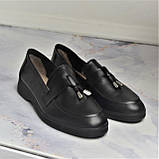 Шкіряні туфлі на низькому ходу, фото 2