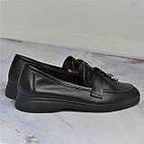 Шкіряні туфлі на низькому ходу, фото 4