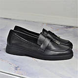 Шкіряні туфлі на низькому ходу, фото 5