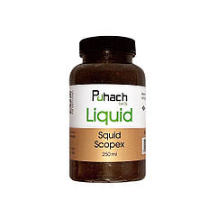 Ліквід Puhach Baits Liquid 250 ml Squid Scopex (Кальмар/печиво)