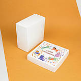 Подарункова коробка на День народження 195*195*97 мм Картонна Коробка для подарунків з прикольним малюнком, фото 9