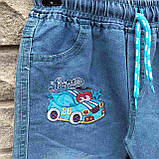 Джинси дитячі з машинкою, для хлопчиків, фото 3