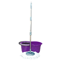 Набор для уборки 14л Planet Spin Mop Mini пурпурный 6842
