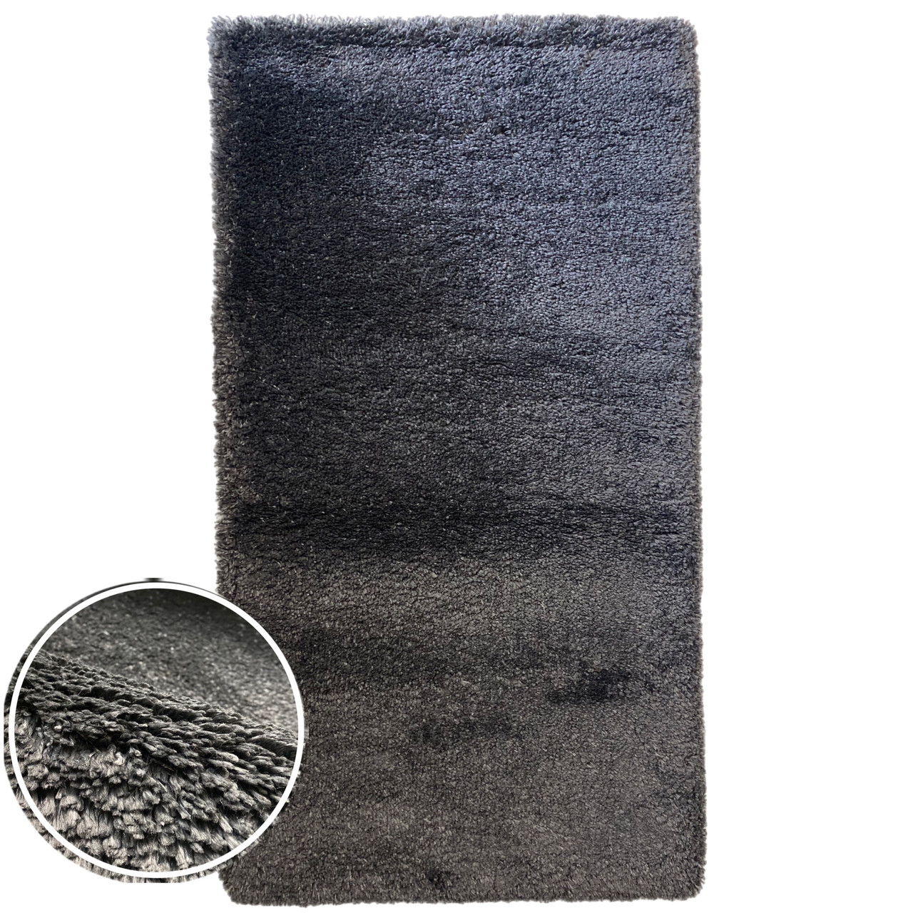 80x150 Freestyle Grey Shaggy килим на підлогу