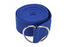 Ремень для йоги EasyFit Синий
