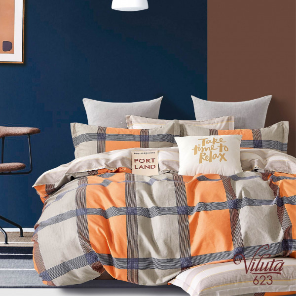 Постільна білизна Вілюта 623 сатин Twill 200*220
