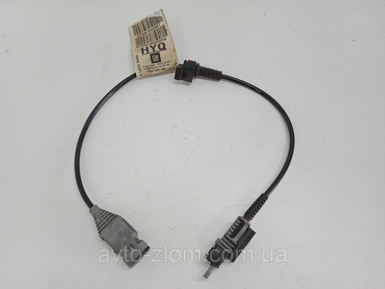 Купить Кабель датчика ABS Opel Astra H, Опель Астра. Левый. 13143675 ...