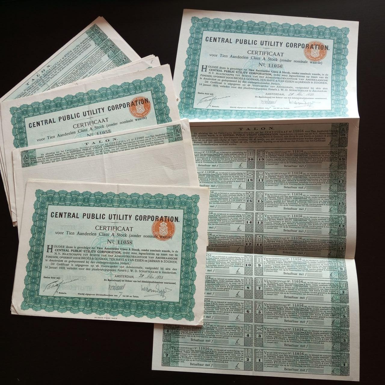 Акція. 1933 рік No11056 (Б-31)