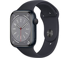 Смарт-годинник IPhone Apple Watch Series 8 45mm GPS Midnidht Aluminium Case Midnidht Sp/B M/L MNUL3LL/A A2771