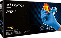 Перчатки нитриловые Mercator Medical GO GRIP BLUE 50 шт ( 25 пар ) M