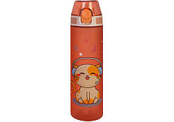 Пляшка для води тританова "CoolForSchool" 750 мл Cat Vibes рожевого NoCF61315