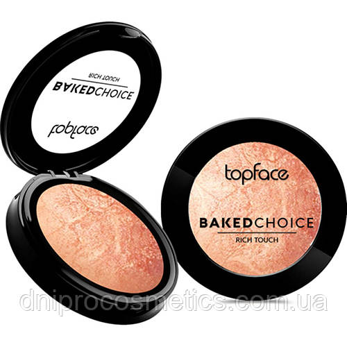 Купить TopFace - Хайлайтер запеченный Baked Choice-Rich Touch Baked ...