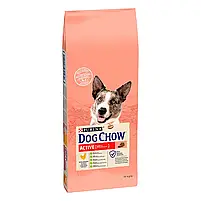 Сухий корм для активних собак усіх порід Dog Chow Active Chicken 14 кг (курка), фото 3
