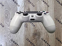 Бездротовий геймпад від приставки Sony Playstation 4 Dualshock 4 V1 White PS4 (CUH-ZCT1U) Вживаний, фото 3