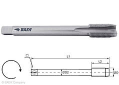 Мітчик машинний  HSSE Form В MF 10 x 1,0 DIN 374  BAER  (Німеччина)