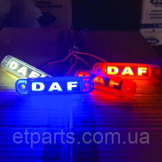 Ліхтар габаритний 24V діодний "DAF" синій