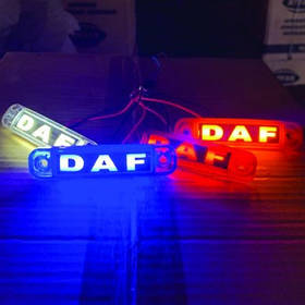 Ліхтар габаритний 24V діодний "DAF" синій