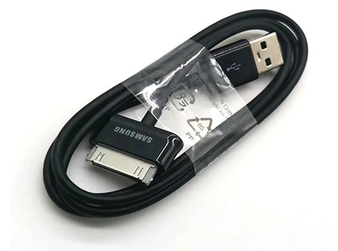 Кабель для планшета Samsung USB P1000 Black (ECB-DP4BWE) / 7300 P7500 P3100 P5100, 1m