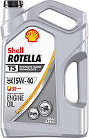 Масло для дизельных двигателей 15W-40 Shell Rotella T5, 3.78 л (упаковка из 3 шт.)