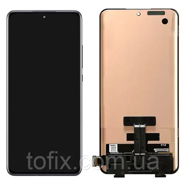Дисплей Xiaomi 12 5G / 12X 5G модуль (екран та сенсор) чорний, оригінал OLED