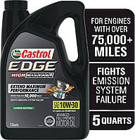 Моторное масло Castrol Edge High Mileage 10W-30 синтетическое моторное масло 5 л