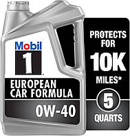 Моторное масло Mobil 1 0W-40 синтетическое моторное масло (4.73 л)