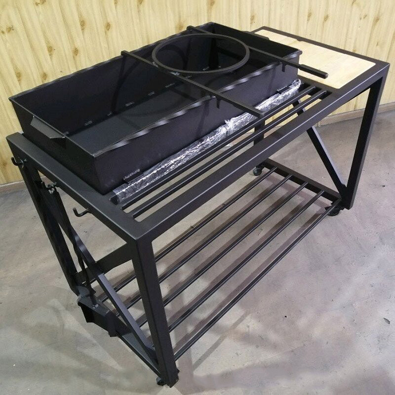 Мангал лофт GoodsMetall М36 на коліщатках