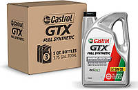 Моторное масло Castrol GTX Full Synthetic 5W-30, 4.73 Л (3 шт. в упаковке)