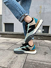 Чоловічі кросівки New Balance XC-72 Retro-Future Beige Neon Green Brown Grey ALL11549, фото 6