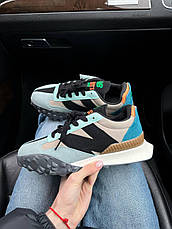 Чоловічі кросівки New Balance XC-72 Retro-Future Beige Neon Green Brown Grey ALL11549, фото 3