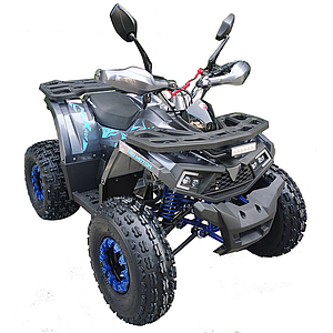 Квадроцикл дитячий FORTE SHARK 150 Сіро-синій