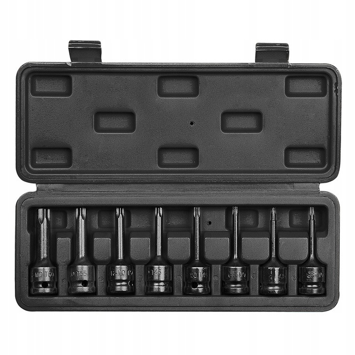 Головки ударні NEO Tools з насадкою Torx 1/2", набір 8 шт.,08-712