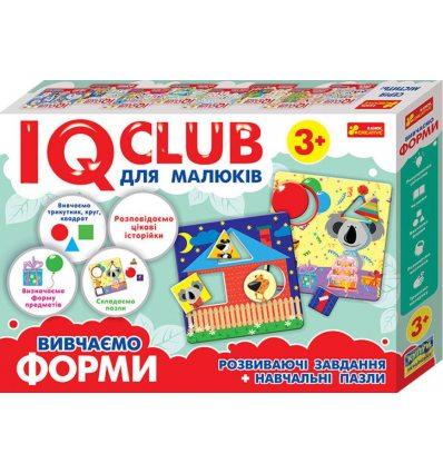 Навчальні пазли Забавні звірята українською мовою IQ-club