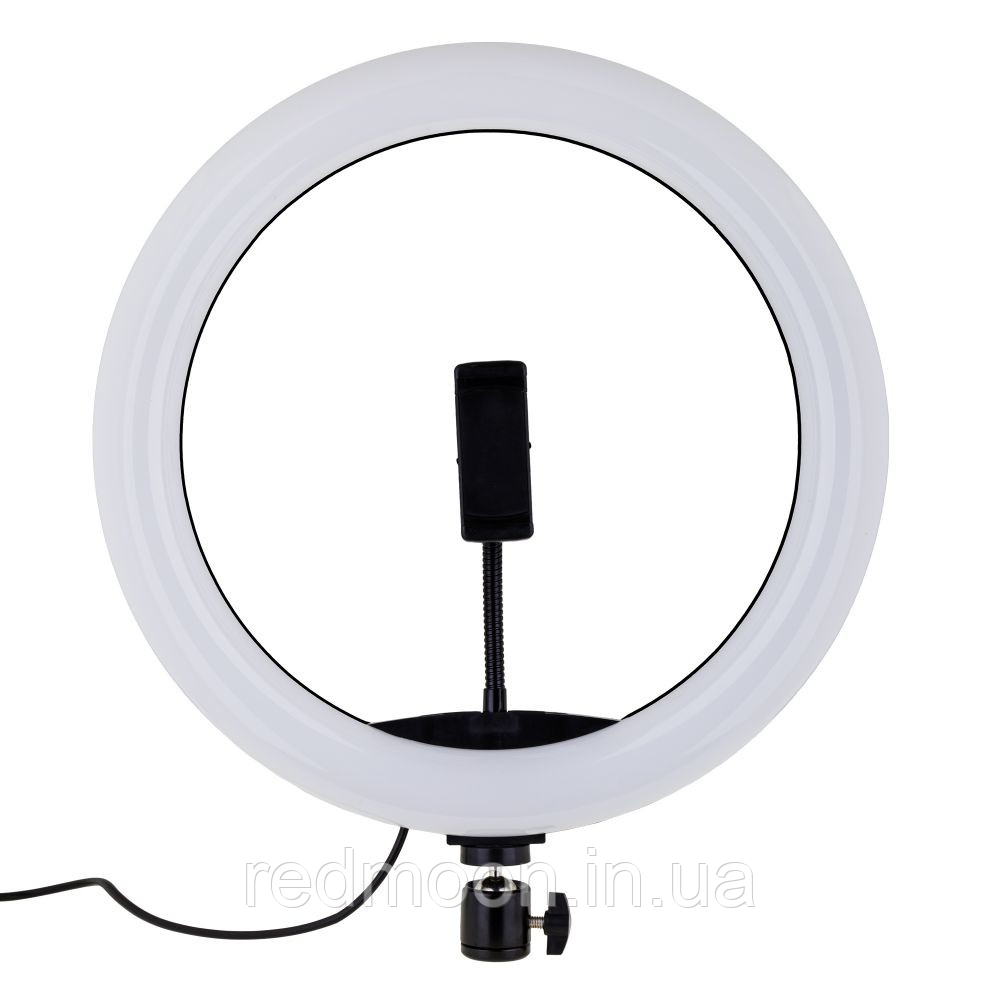 Кольцевая LED RGB лампа 33 см, от USB, MJ33 / Светодиодное кольцо для селфи и блогеров / Кольцевой свет - фото 4 - id-p1832132051