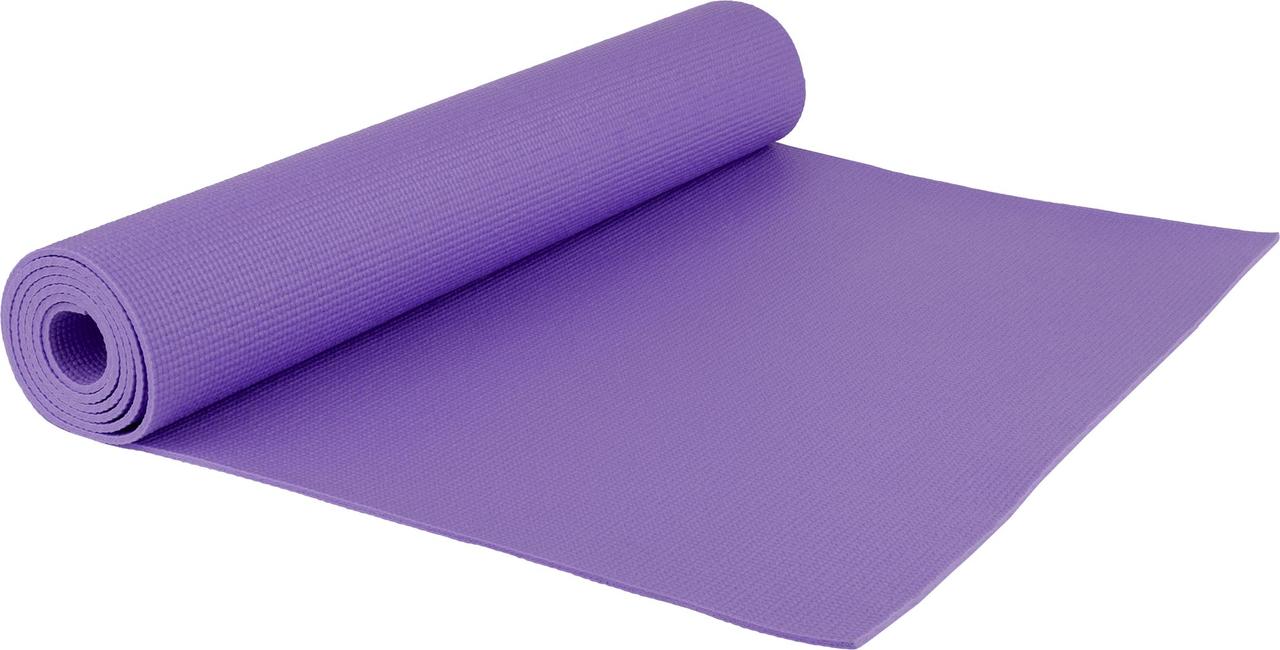 Килимок для йоги Fitforce YOGA MAT 180X61X0,4 см (фіолетовий)