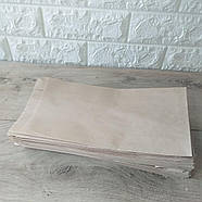 Крафт пакет без ручок Паперовий пакет для паковання 99 шт./1уп 27*14*6 см Бурий (KG-7834), фото 3