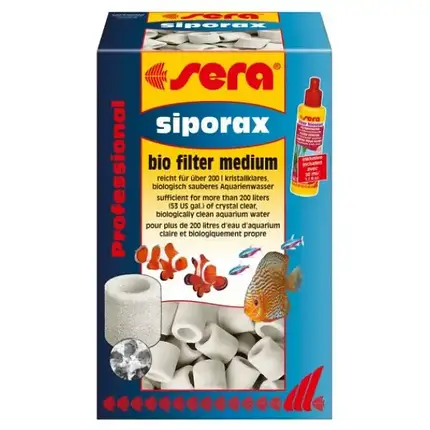 Наповнювач для фільтрів, Sera Siporax 1000 ml. Інноваційний і високоефективний фільтрувальний матеріал, фото 1