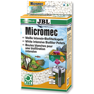 Наповнювач для фільтрів JBL MicroMec 650 г. Наповнювач у формі кульок для біологічної фільтрації., фото 1